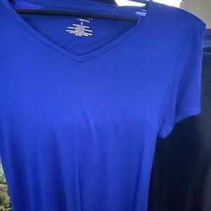 Blue T-shirt blouse M